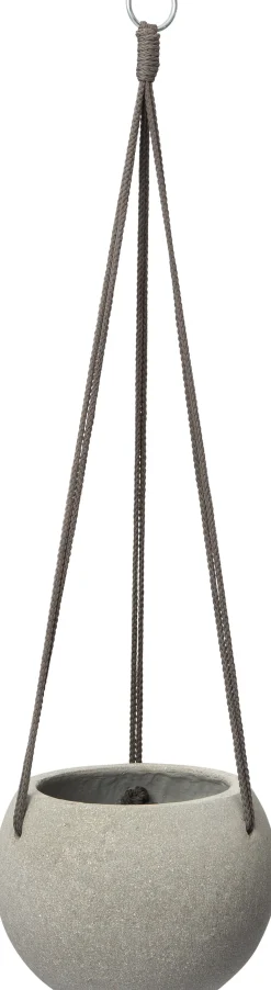 Intratuin hangpot Jula grijs D 20 H 16 cm