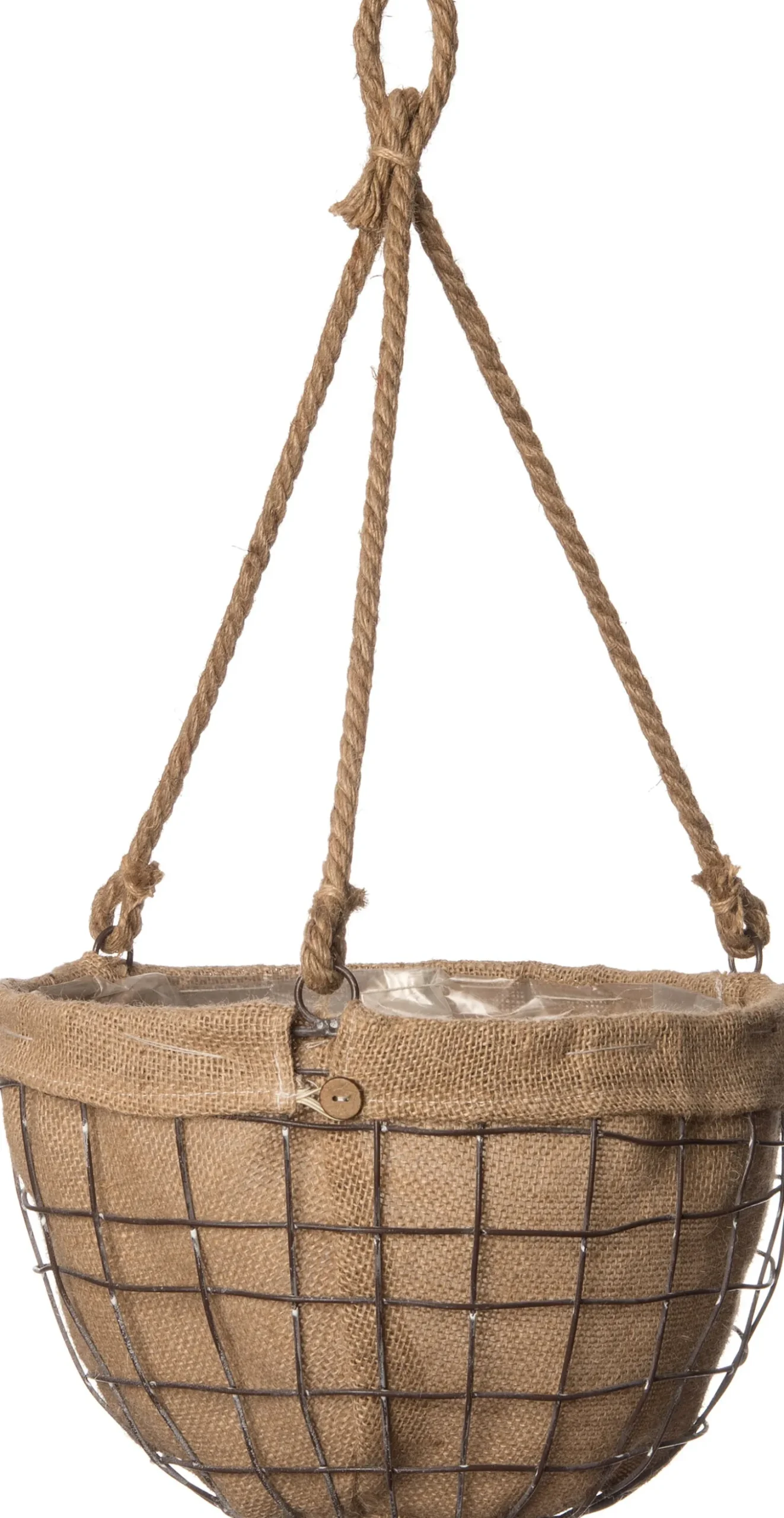 Intratuin hangpot naturel D 29 H 20 cm