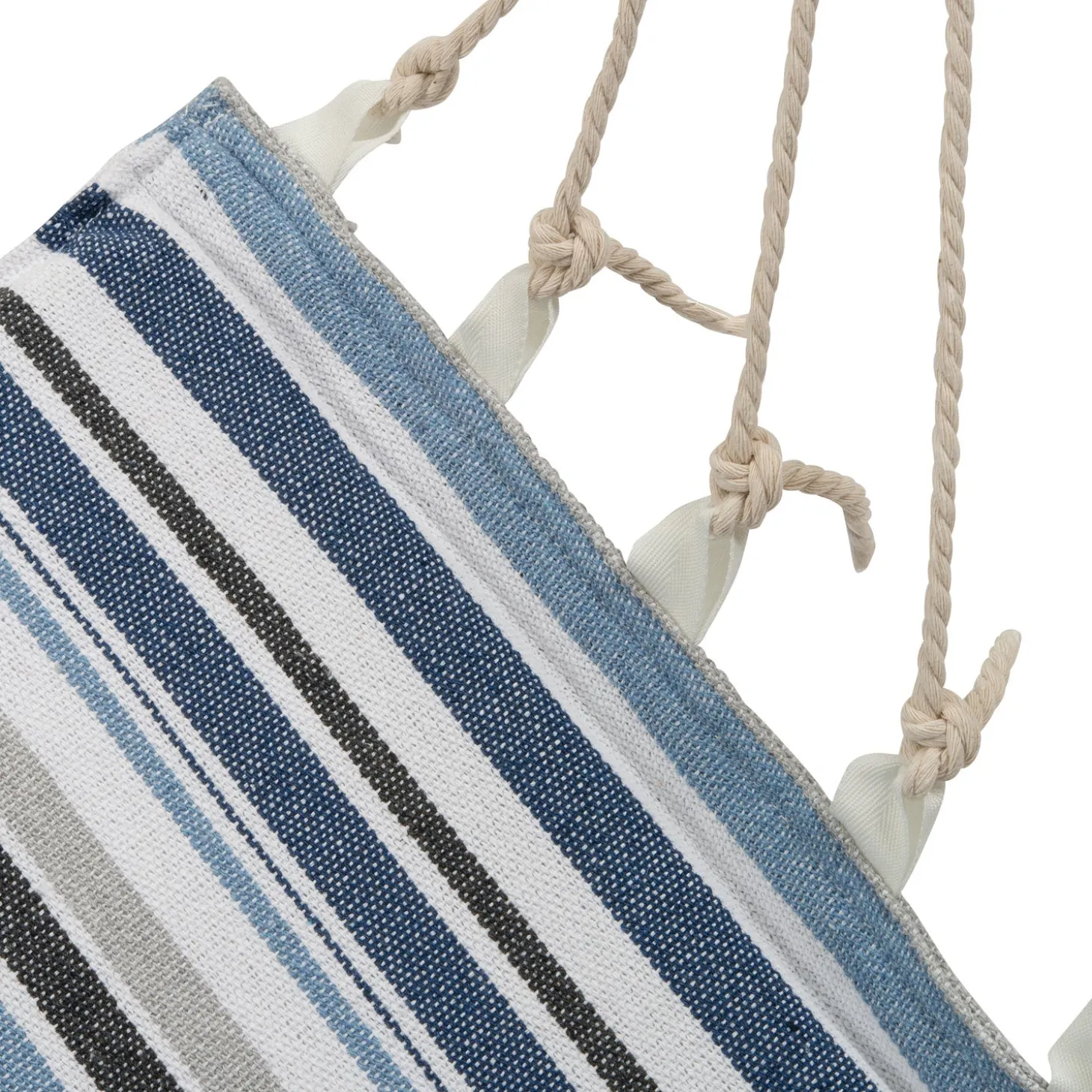 Intratuin hangstoel Streep blauw
