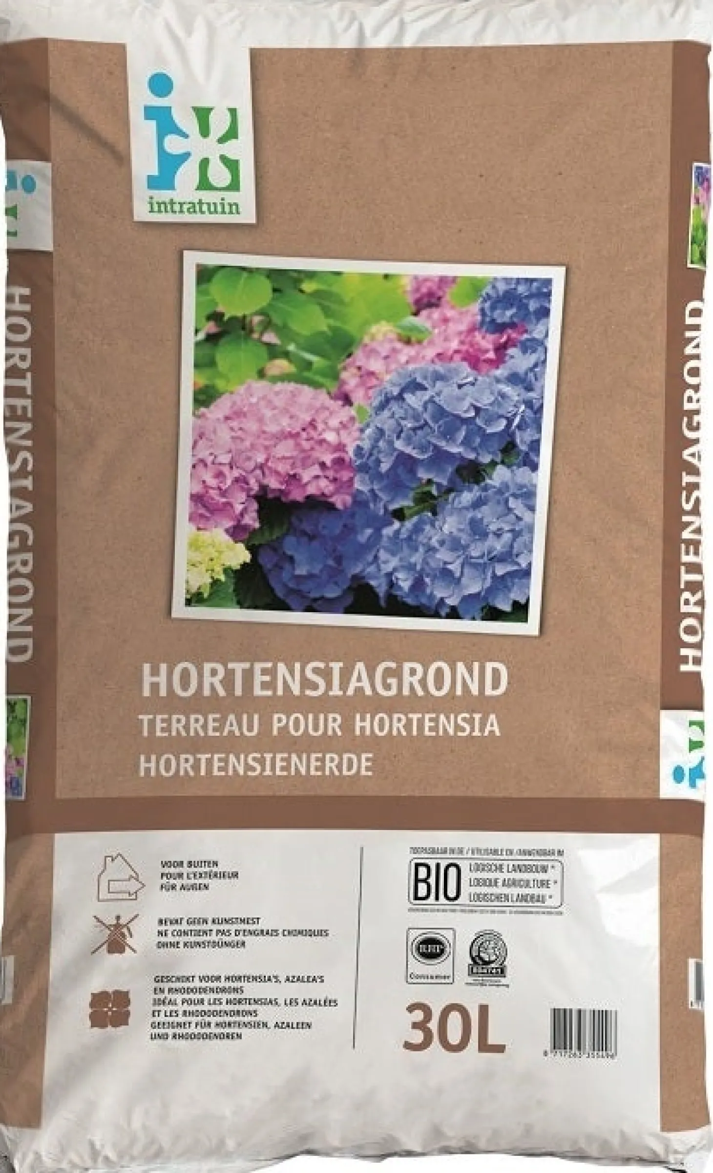Intratuin hortensiagrond Bio RHP 30 L