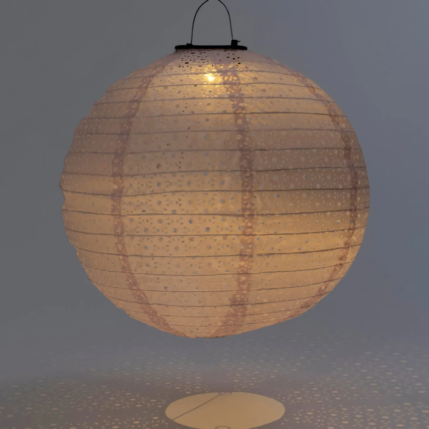 Intratuin lampion Bari roze D 35 H 33 cm