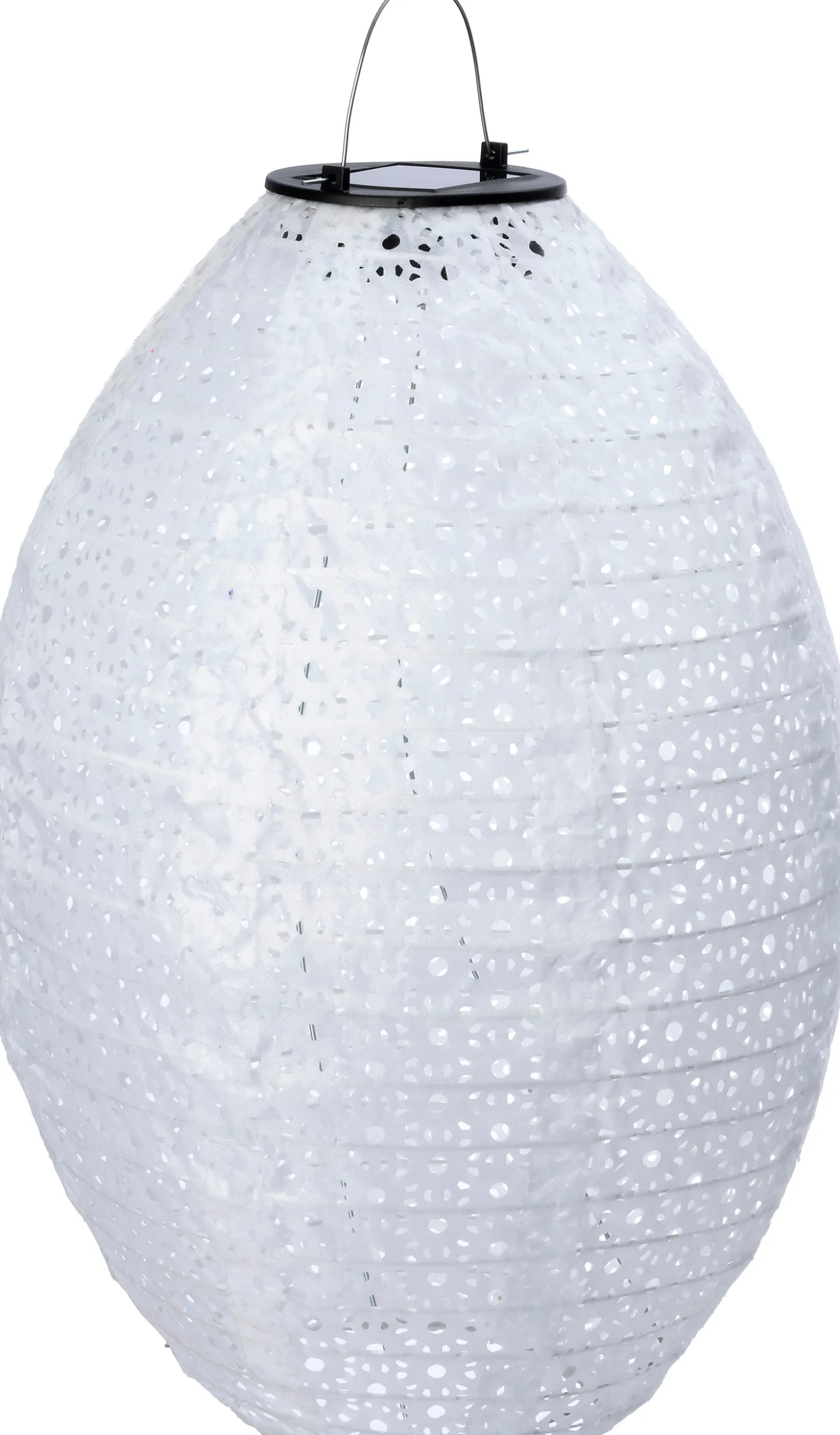 Intratuin lampion Bari wit D 25 H 35 cm