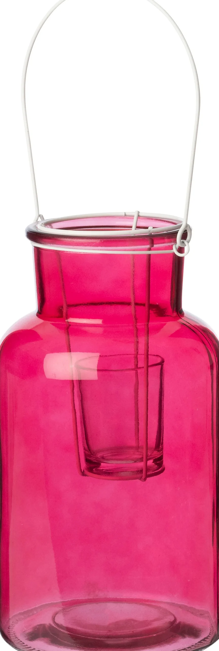 Intratuin lantaarn Lio roze D 14 H 26 cm