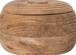 Intratuin opbergdoos Malmo bruin D 10 H 8 cm