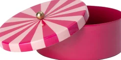 Intratuin opbergdoos Zelia roze D 20,5 H 9,5 cm