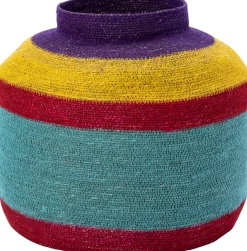 Intratuin opbergmand Nouk rood / geel / blauw D 36 H 35 cm
