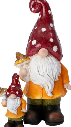 Intratuin tuinkabouter Stip rood 10,5 x 6,5 x 20 cm