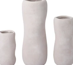 Intratuin vaas Alta wit D 12,5 H 29,5 cm