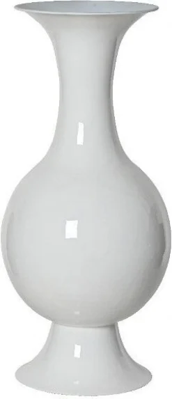 Intratuin vaas Blair wit D 39 H 77 cm