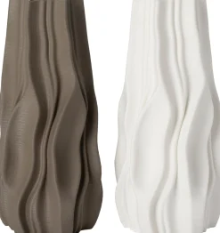 Intratuin vaas 3D bruin D 14 H 29,3 cm