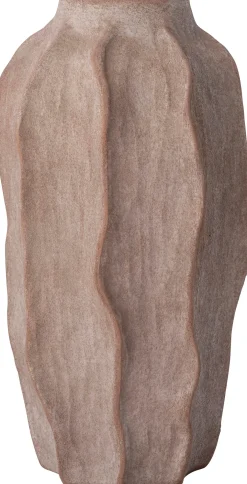 Intratuin vaas Kiel bruin D 18 H 35 cm