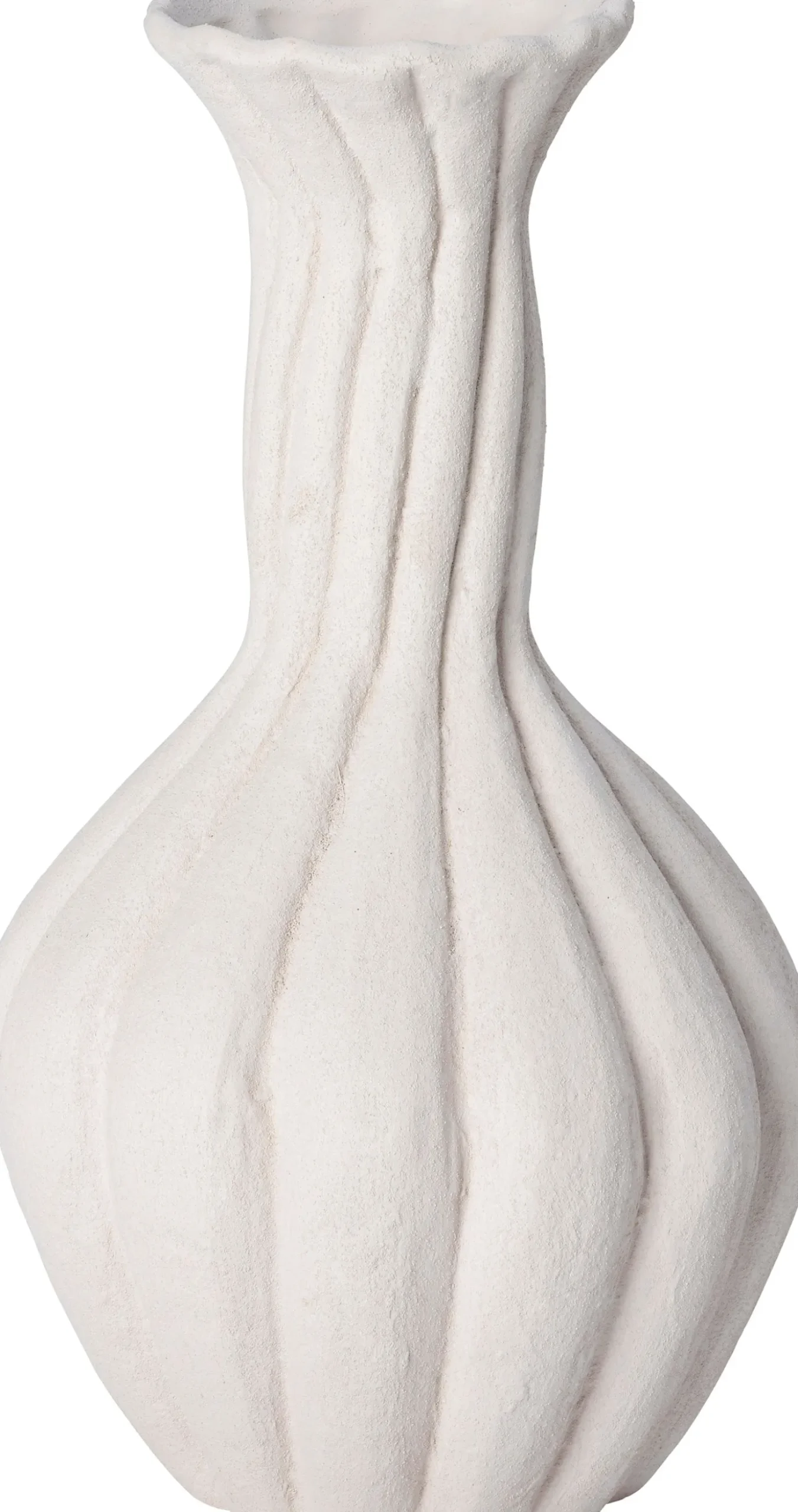 Intratuin vaas List wit D 25,5 H 50 cm