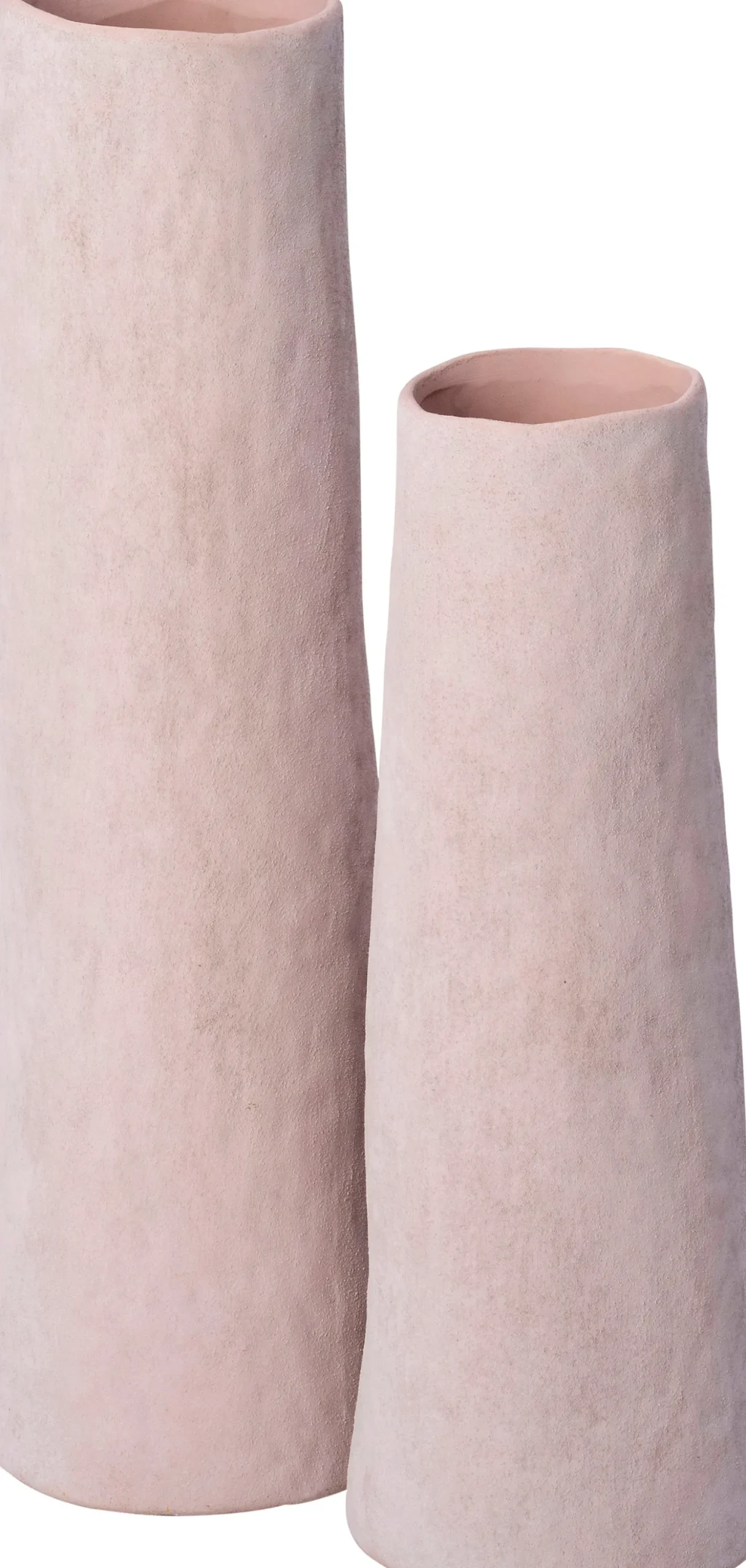 Intratuin vaas Lowca roze D 16 H 62,5 cm