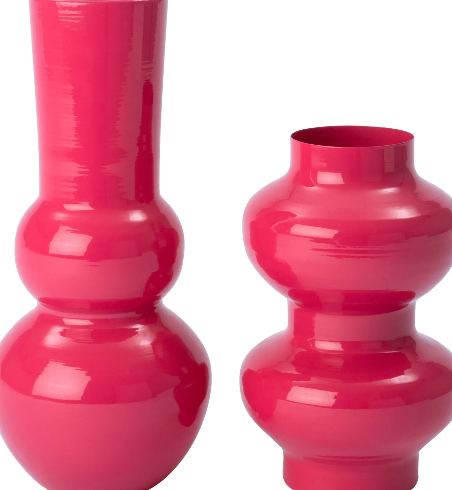 Intratuin vaas Tijs roze D 16 H 25,5 cm