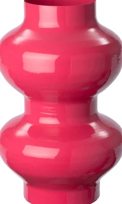 Intratuin vaas Tijs roze D 16 H 25,5 cm