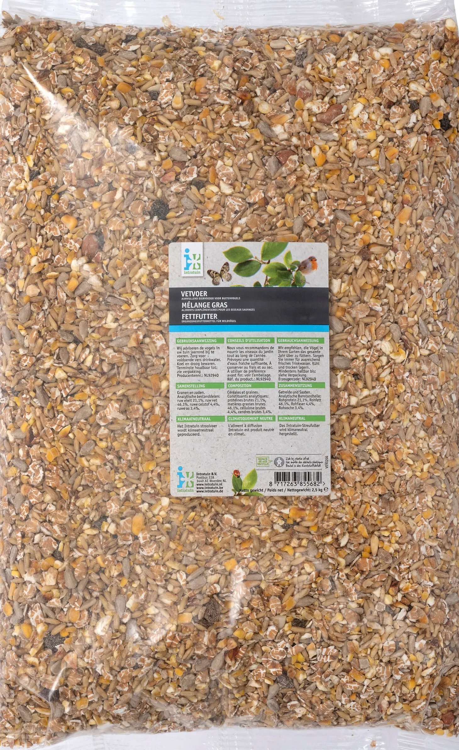 Intratuin vetvoer 2,5 kg