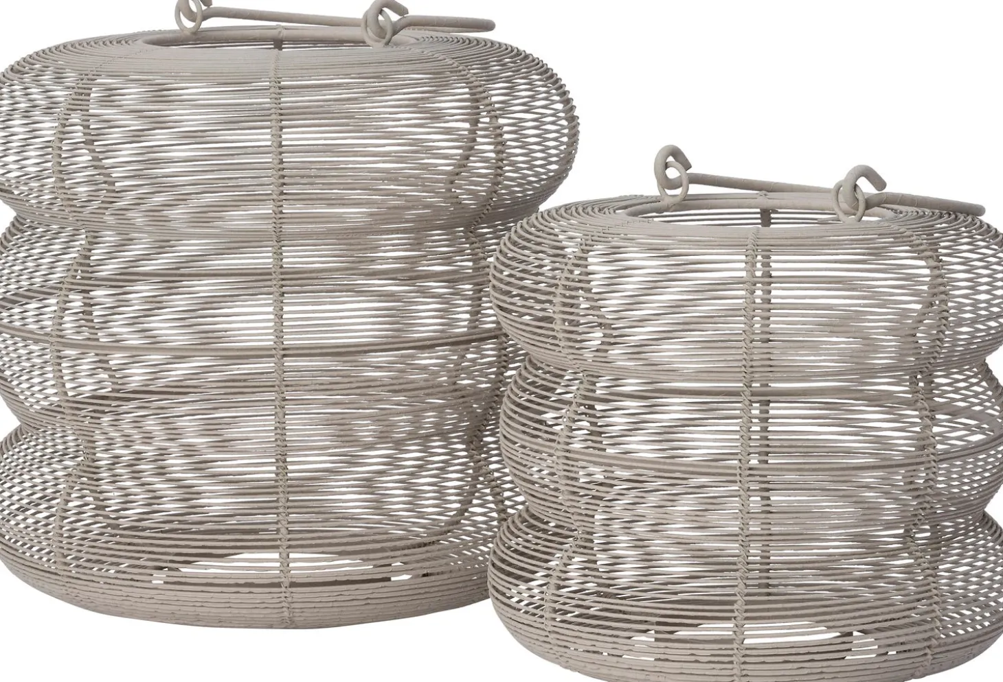 Intratuin windlicht Fair grijs D 28 H 25 cm