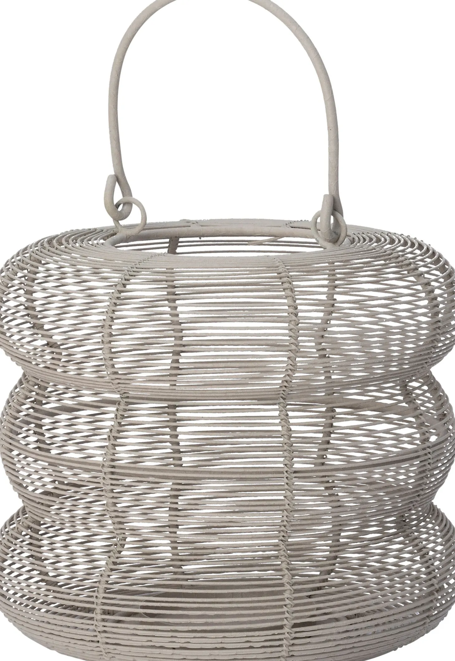 Intratuin windlicht Fair grijs D 22,5 H 20 cm