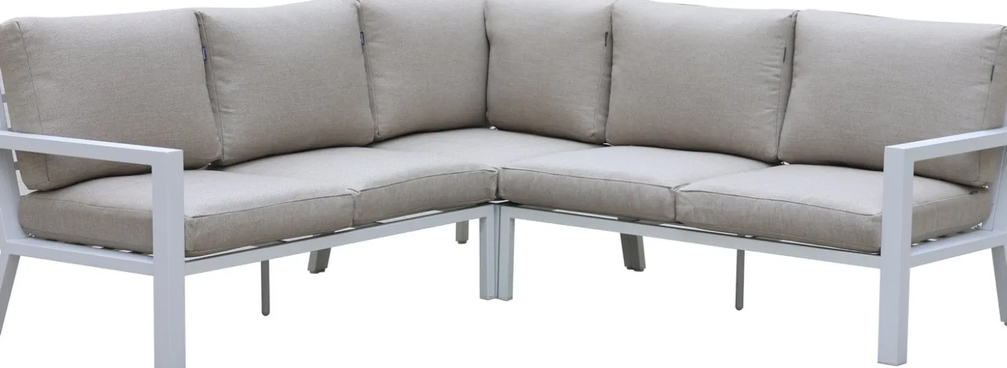 Intratuin 4-zits loungebank Milo wit