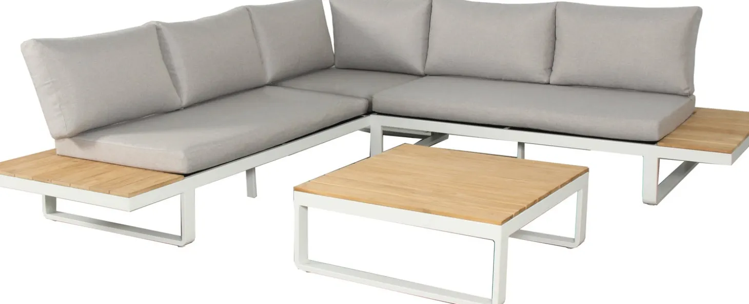 Intratuin 4-zits loungeset Bodhi wit