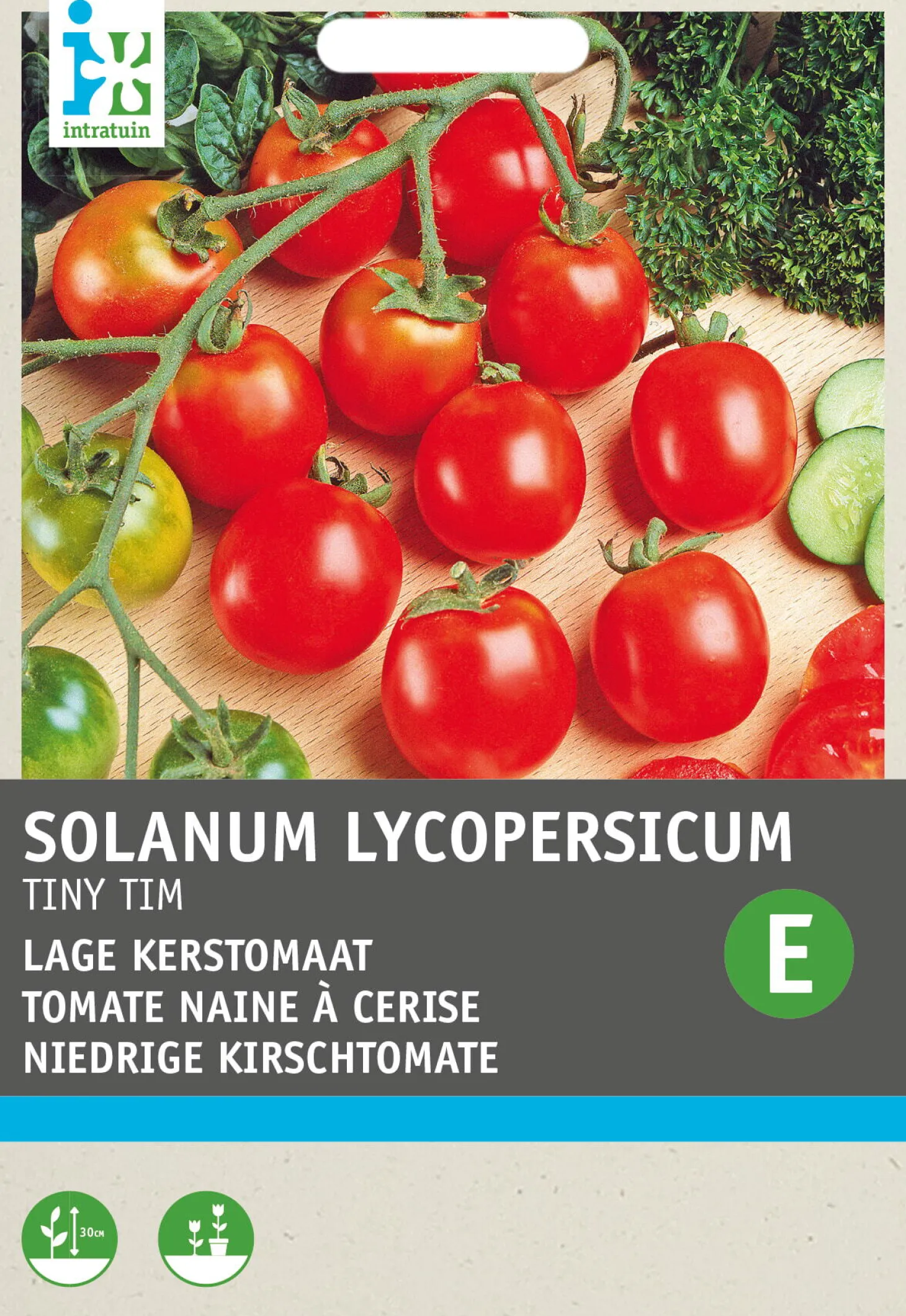 Kerstomaten (Solanum lycopersicum tiny tim)