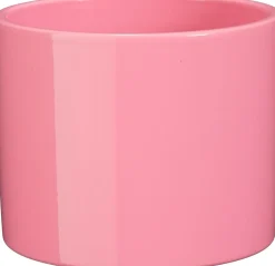 Mica Decorations bloempot Era roze D 12 H 10 cm