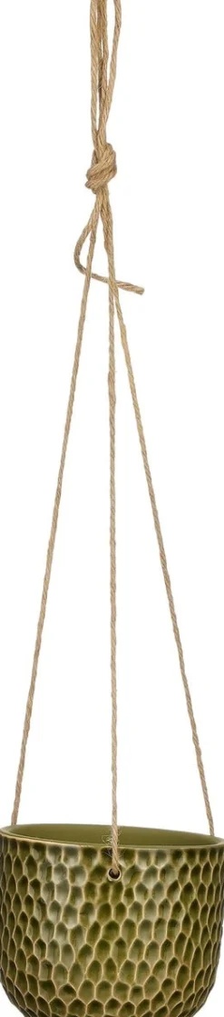 Mica Decorations hangpot James groen D 12,5 H 11 cm