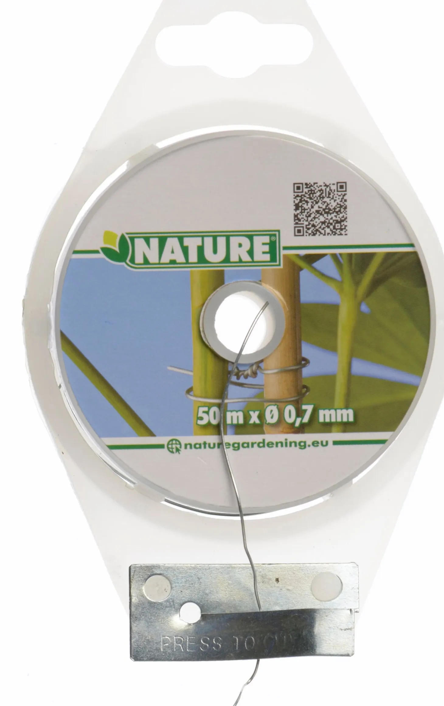 Nature binddraad verzinkt D1,2mm x 50m