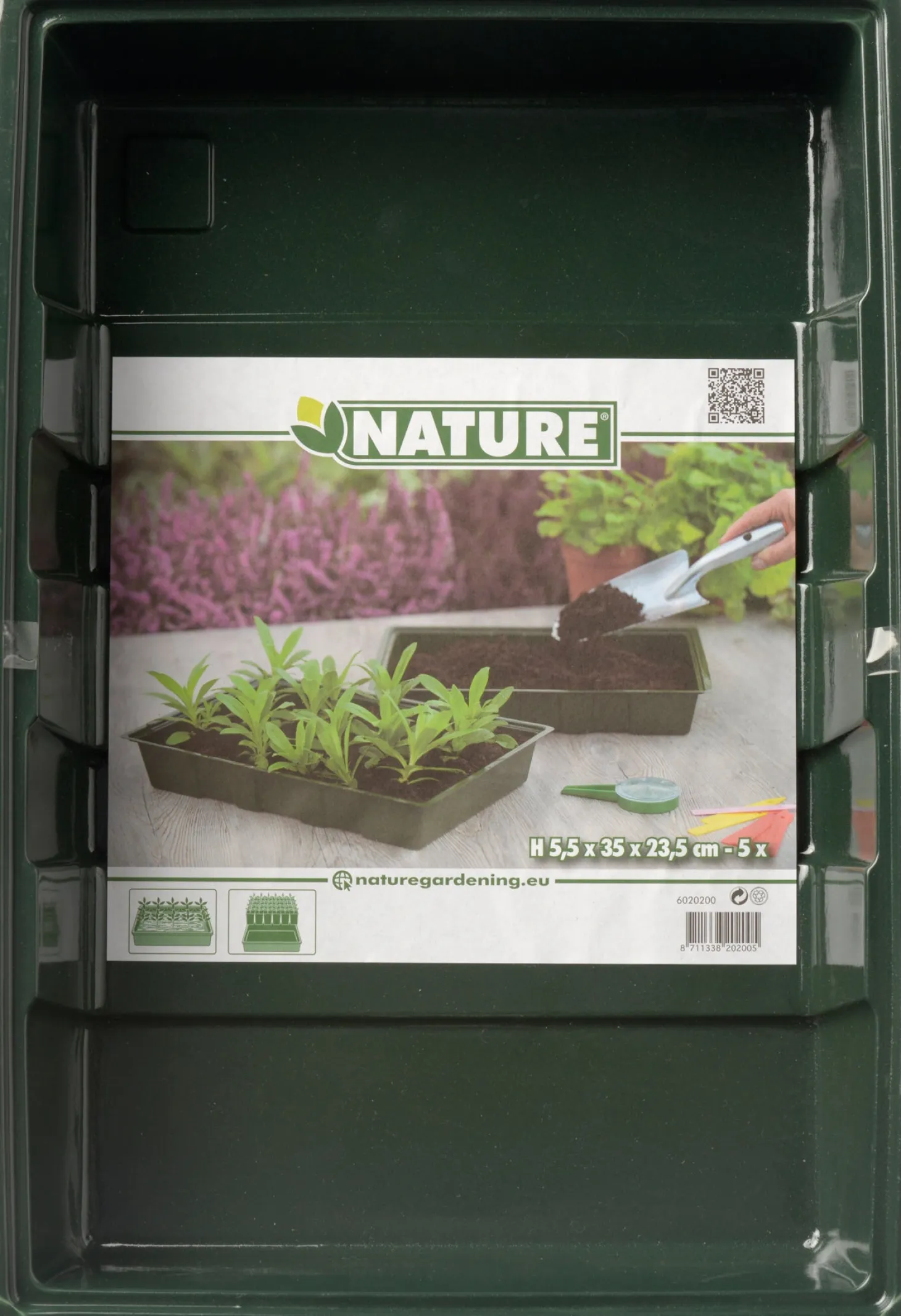 Nature kweekbak 35x23,5cm 5st