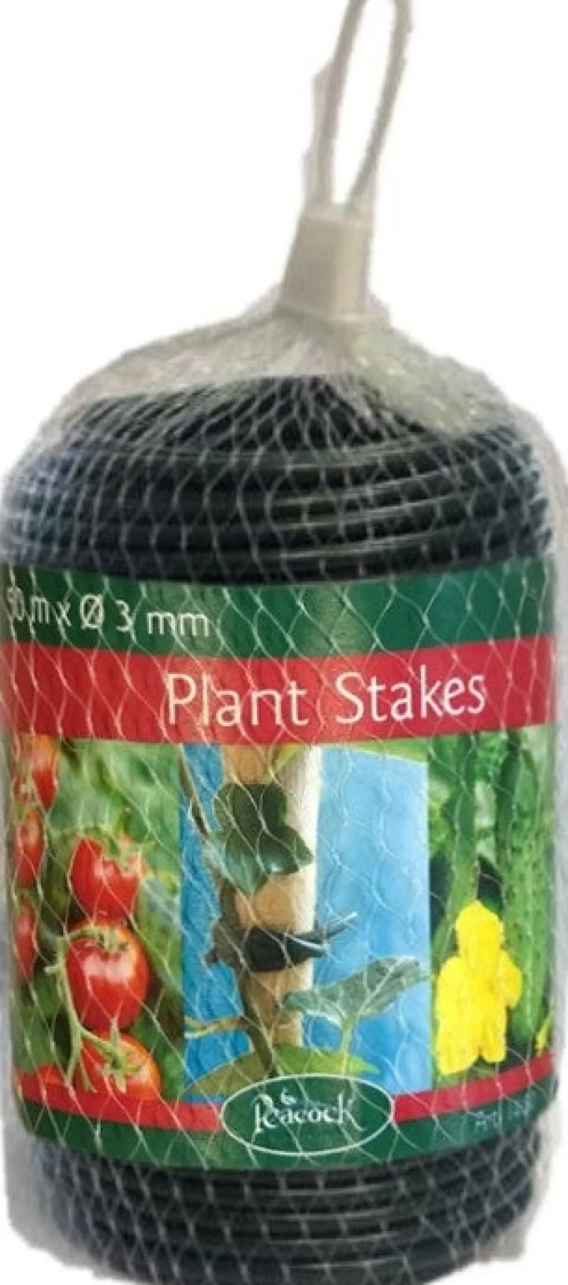 Peacock bindbuis zwart 50 m