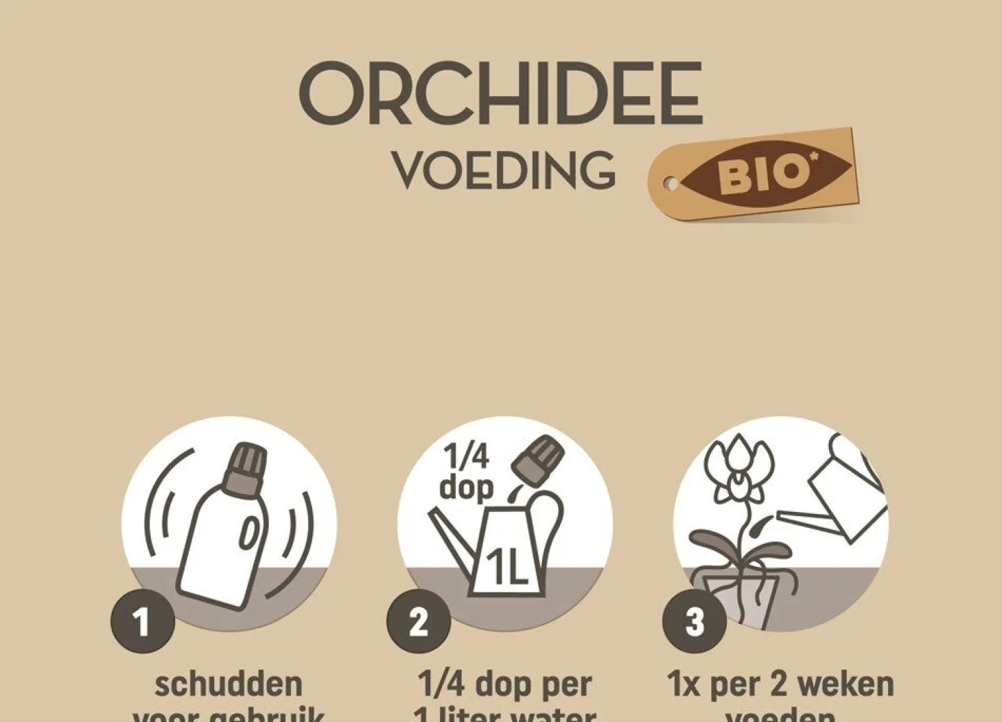 Pokon bio orchidee voeding 250 ml
