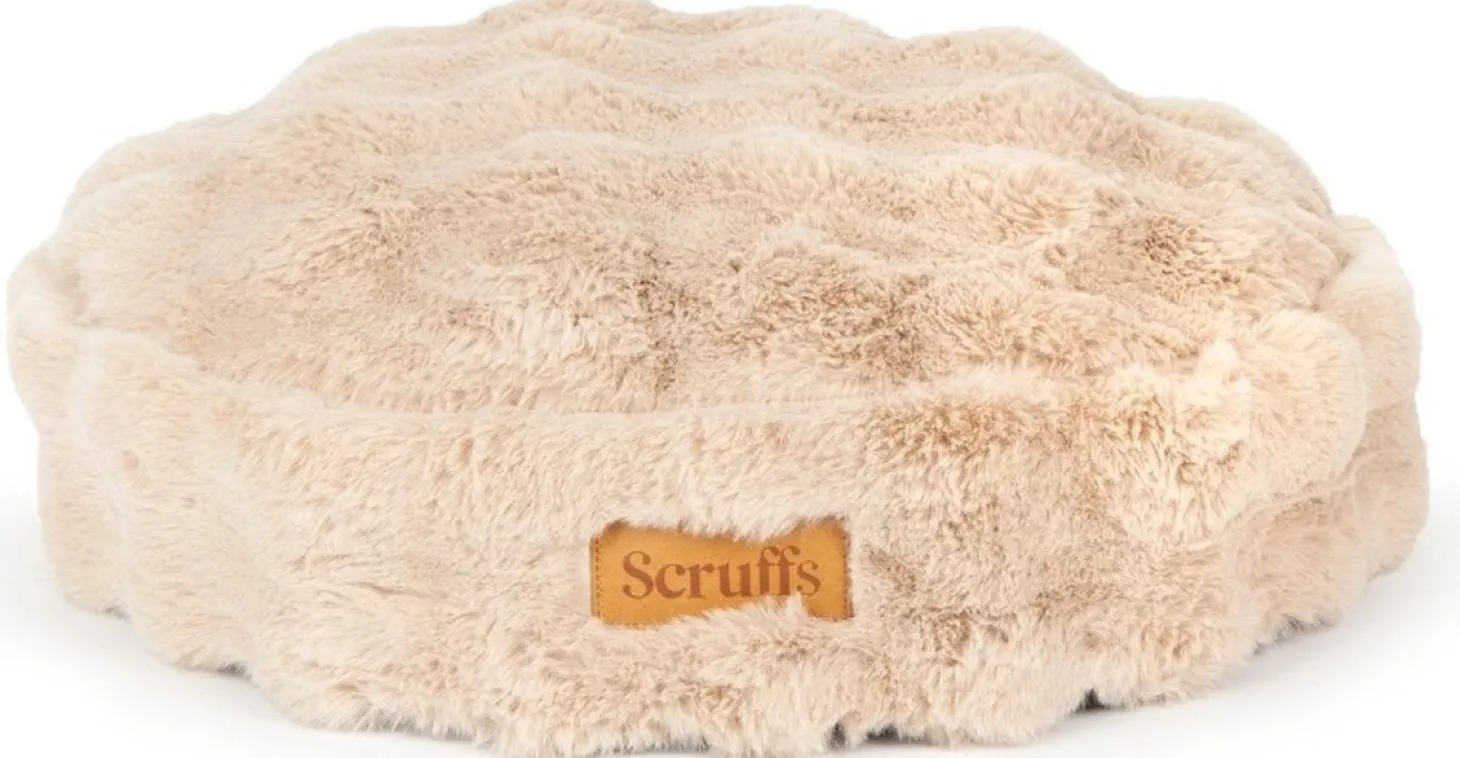 Scruffs kattenmand Alpine goud D 50 H 18 cm