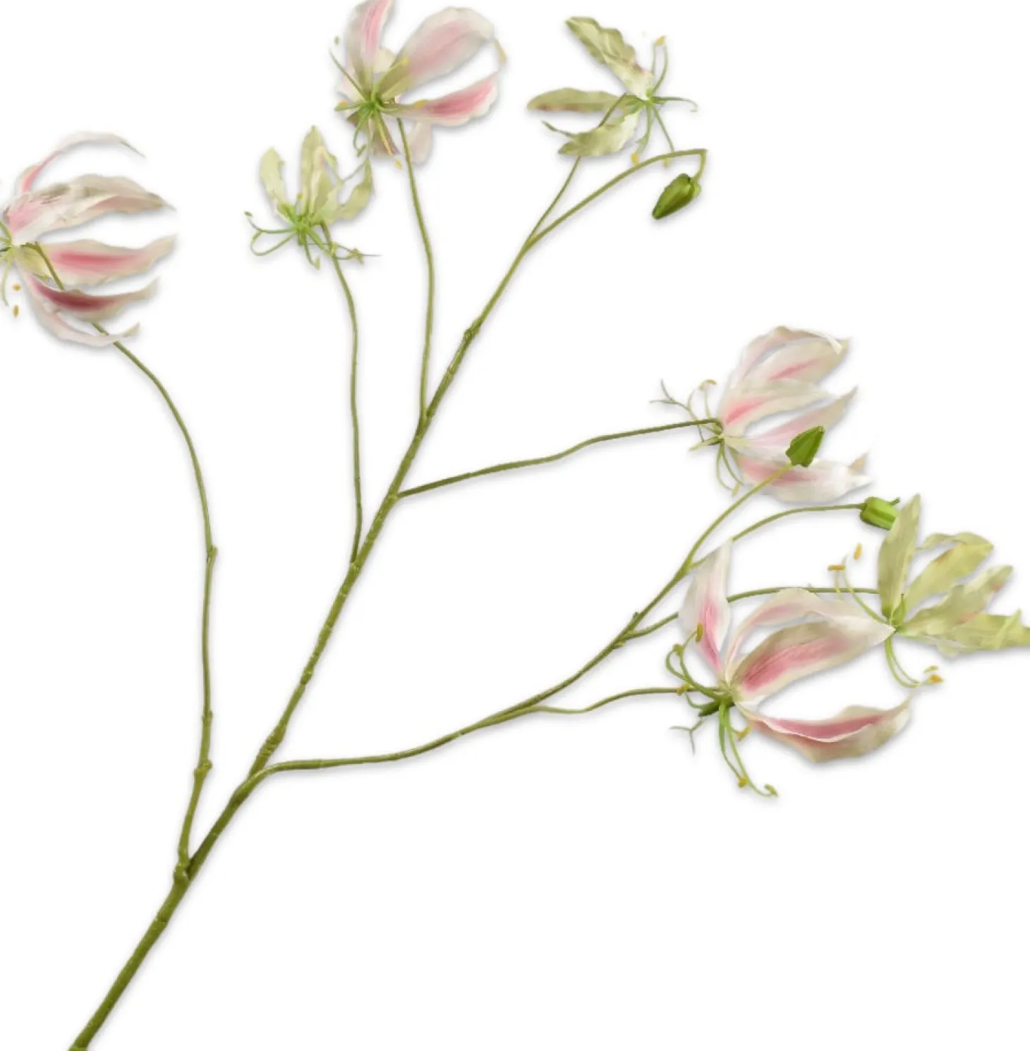 Silk-ka kunstbloem Prachtlelie lichtroze 110 cm