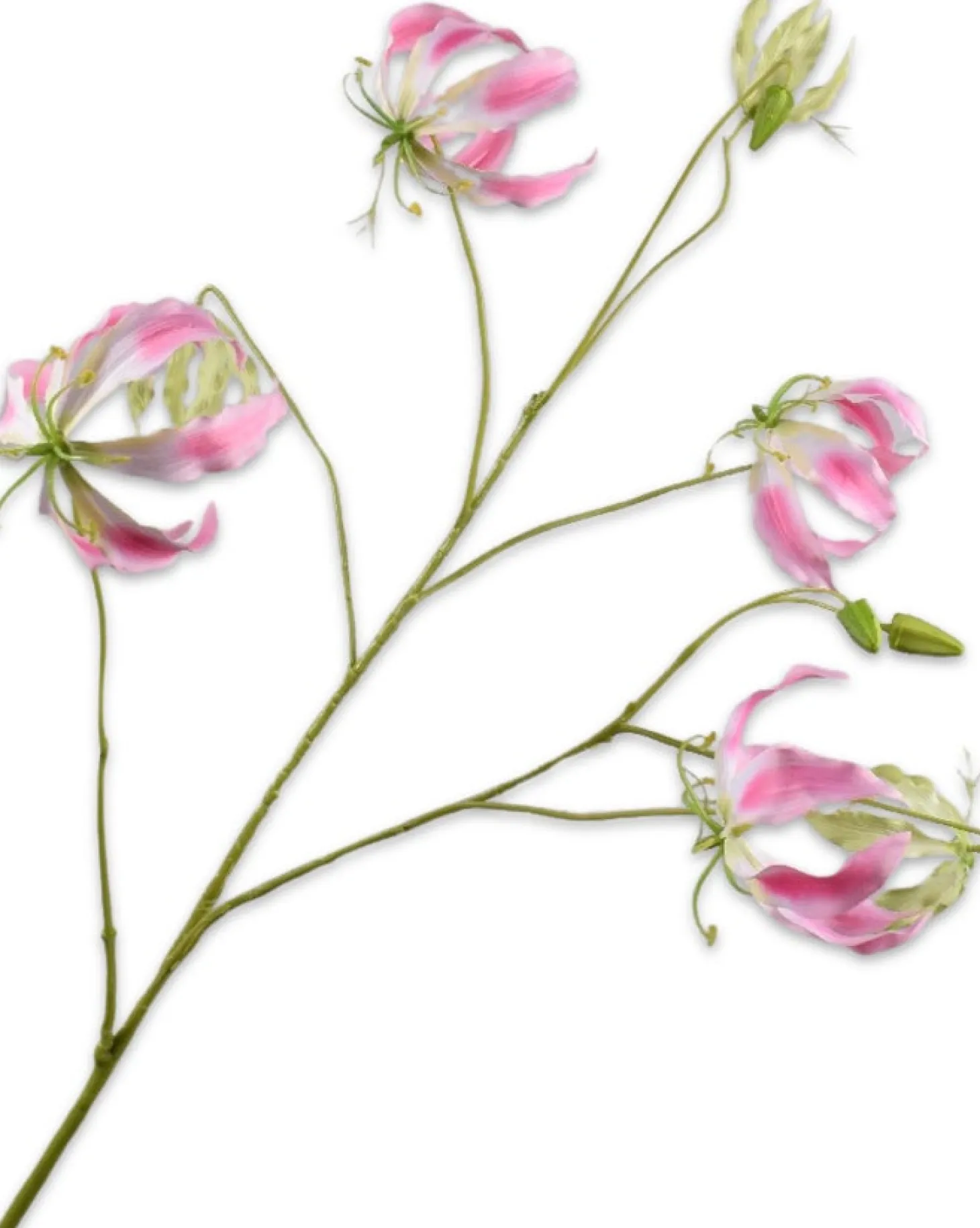 Silk-ka kunstbloem Prachtlelie roze 110 cm