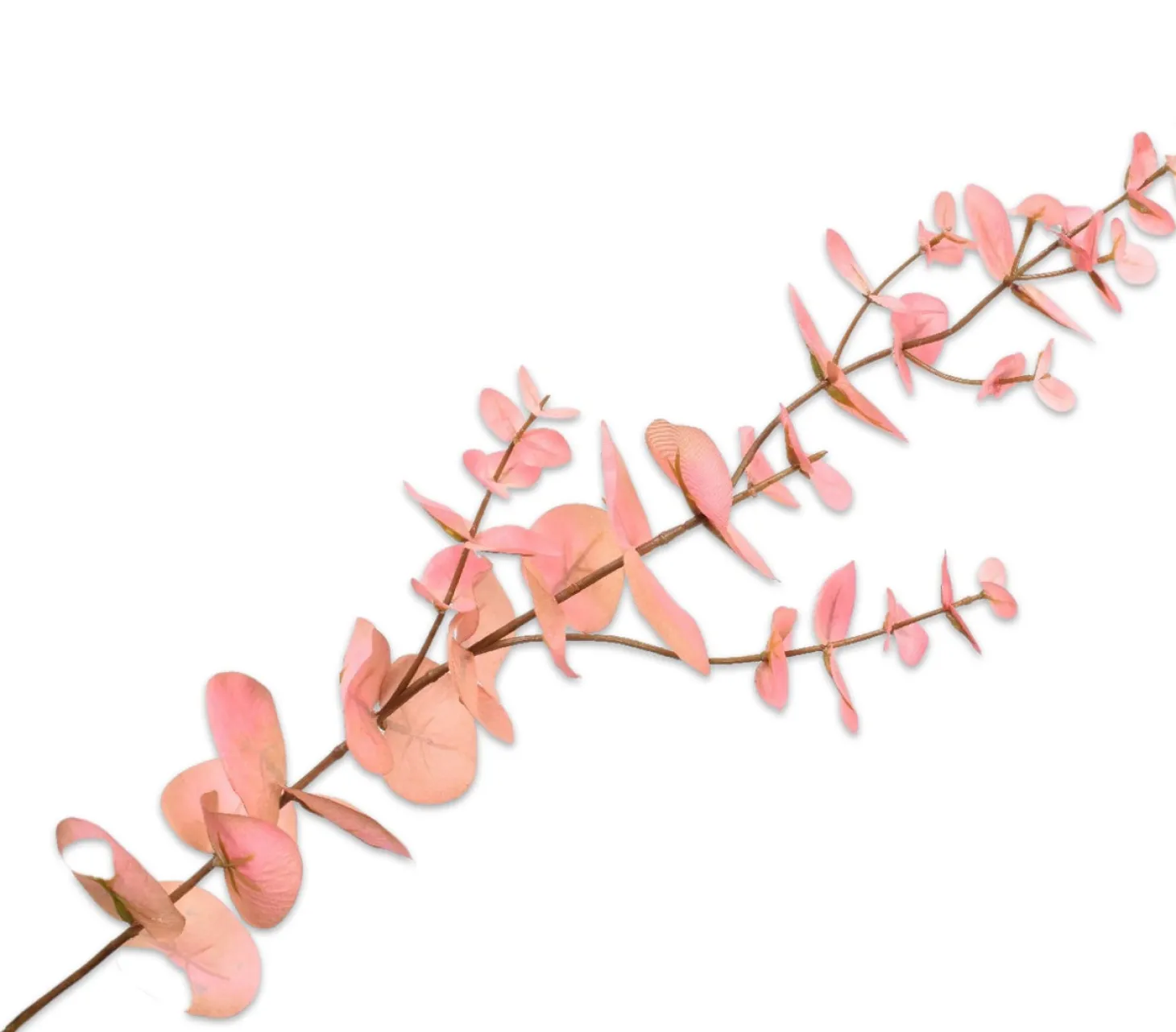 Silk-ka kunsttak Eucalyptus roze 75 cm
