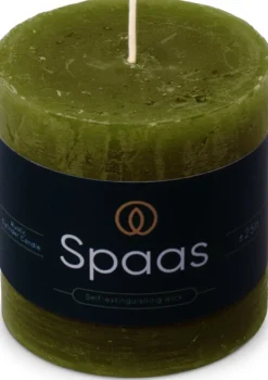 Spaas stompkaars Essential collection olijf 25 uur D 7 H 7 cm