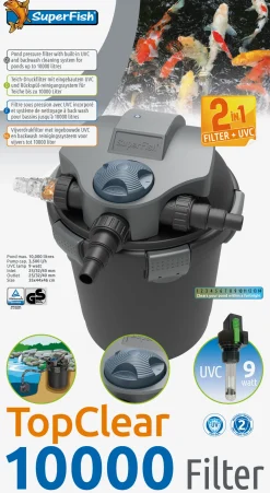 SuperFish vijverfilter TopClear 3500 l/u
