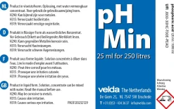 Velda pH Min 500 ml