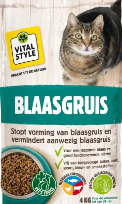 VITALstyle kattenvoer Blaasgruis adult 4 kg