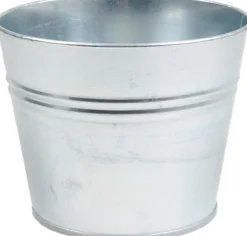 Zinc Collection bloempot Chris zink 24 x 24 x 22 cm